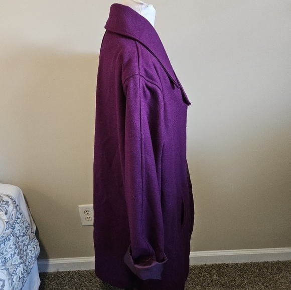 Beautiful vintage Jessica London classic plus-size peacoat. - Picture 11 of 16